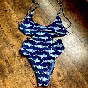 Aerie Shark Swimsuit